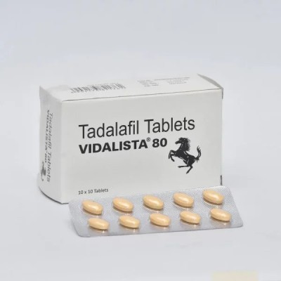 VIDALISTA 80 (TADALAFIL) | 10 Tablet Profile Picture