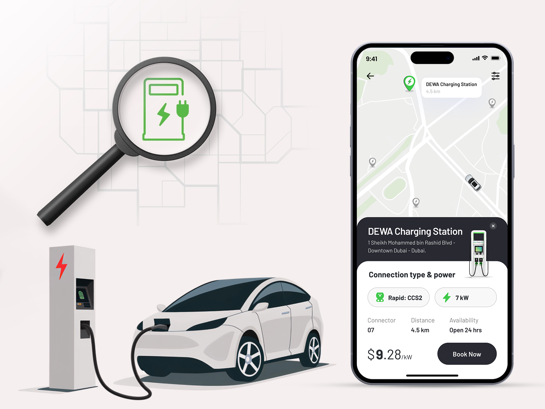EV Charging Station Finder App Development: Cost and Features