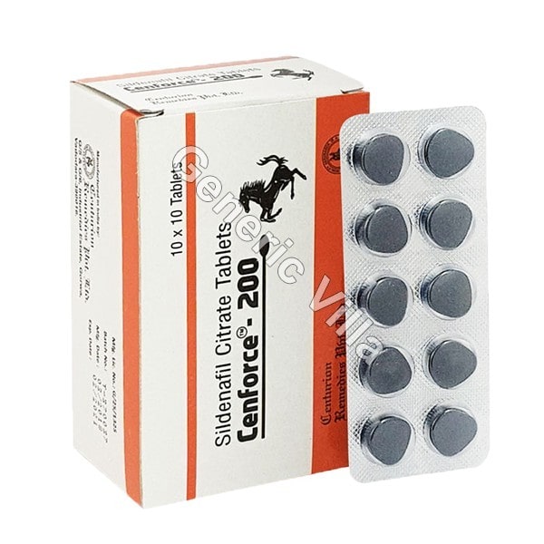 Cenforce 200 - Erectile Dysfunction Tablets - Generic Villa