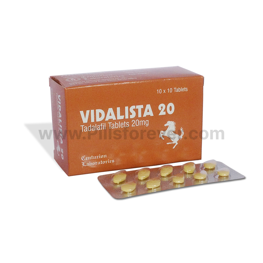 Vidalista 20 Mg (Tadalafil) Tablets Buy Online at Cheap Prices
