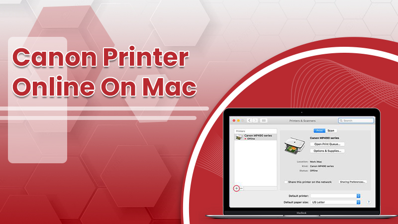 How To Get Canon Printer Online On Mac? - Canon Support