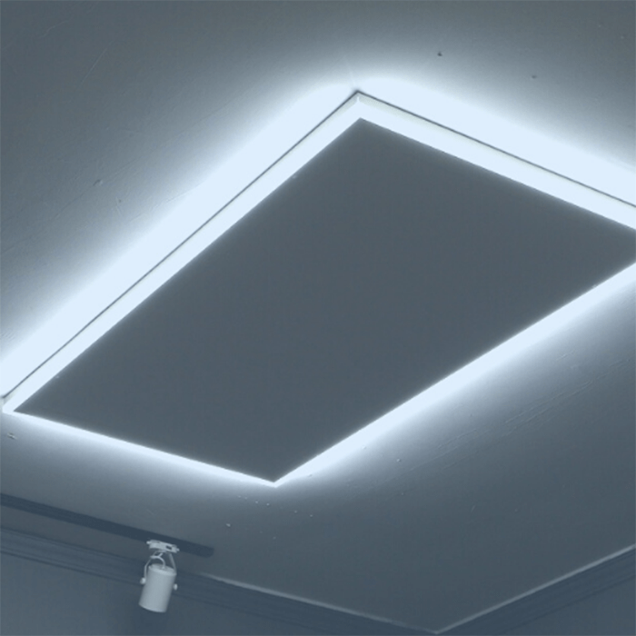 Infrarood paneel met LED verlichting - Dutch Heating