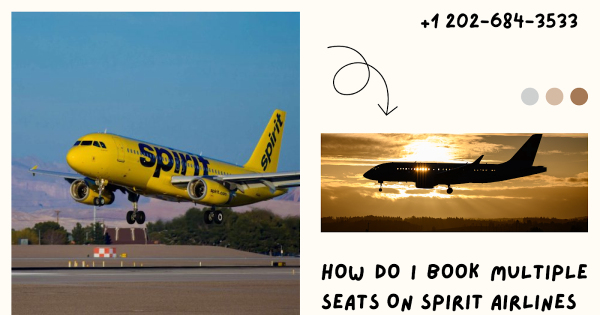 How do I Book Multiple Seats on Spirit Airlines