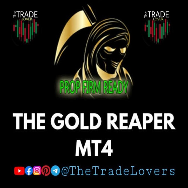 The Gold Reaper V1.20 EA MT4 With Preset (Works on Build 1420) | Forex Robot | MT4 Expert Advisor - The Trade Lovers