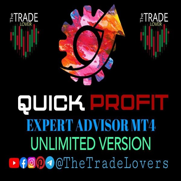 EA Quick Profit GOLD MT4 (Works on Build 1421+) | Forex Robot | MT4 Expert Advisor - The Trade Lovers