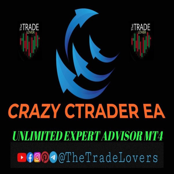 Crazy CTrader v1.1 EA MT4 (Works on Build 1420) | Forex Robot | MT4 Expert Advisor - The Trade Lovers