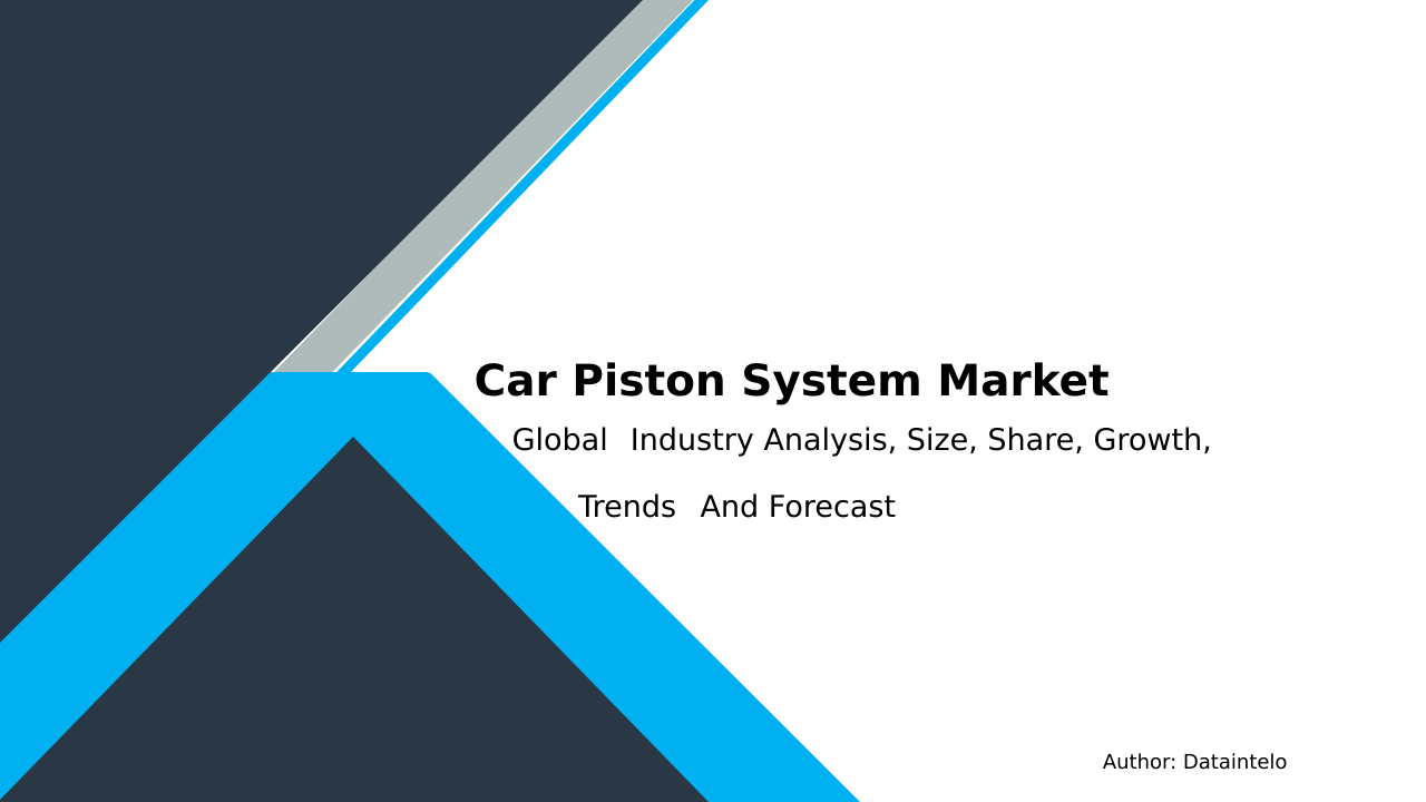 Car Piston System Market Research Report 2032