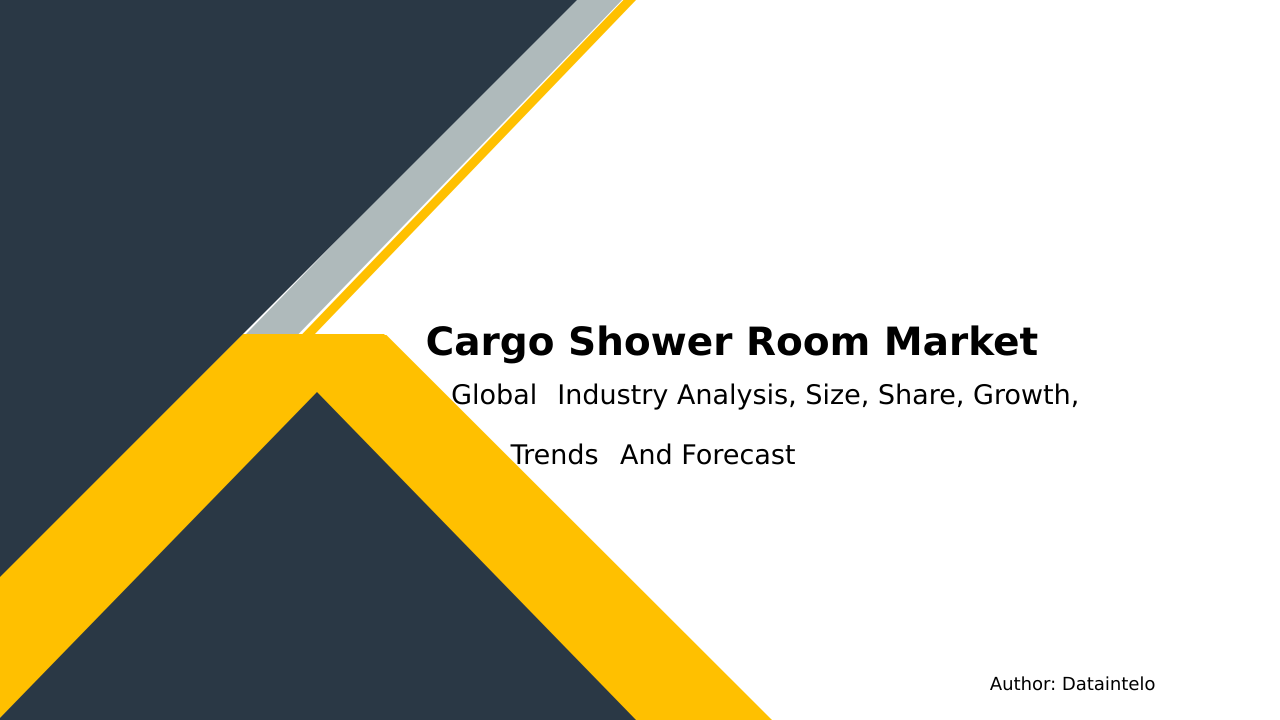 Cargo Shower Room Market Research Report 2032