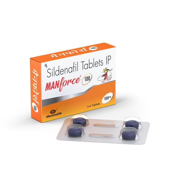 Manforce 100 mg Tablet | Effective Erectile Dysfunction Relief