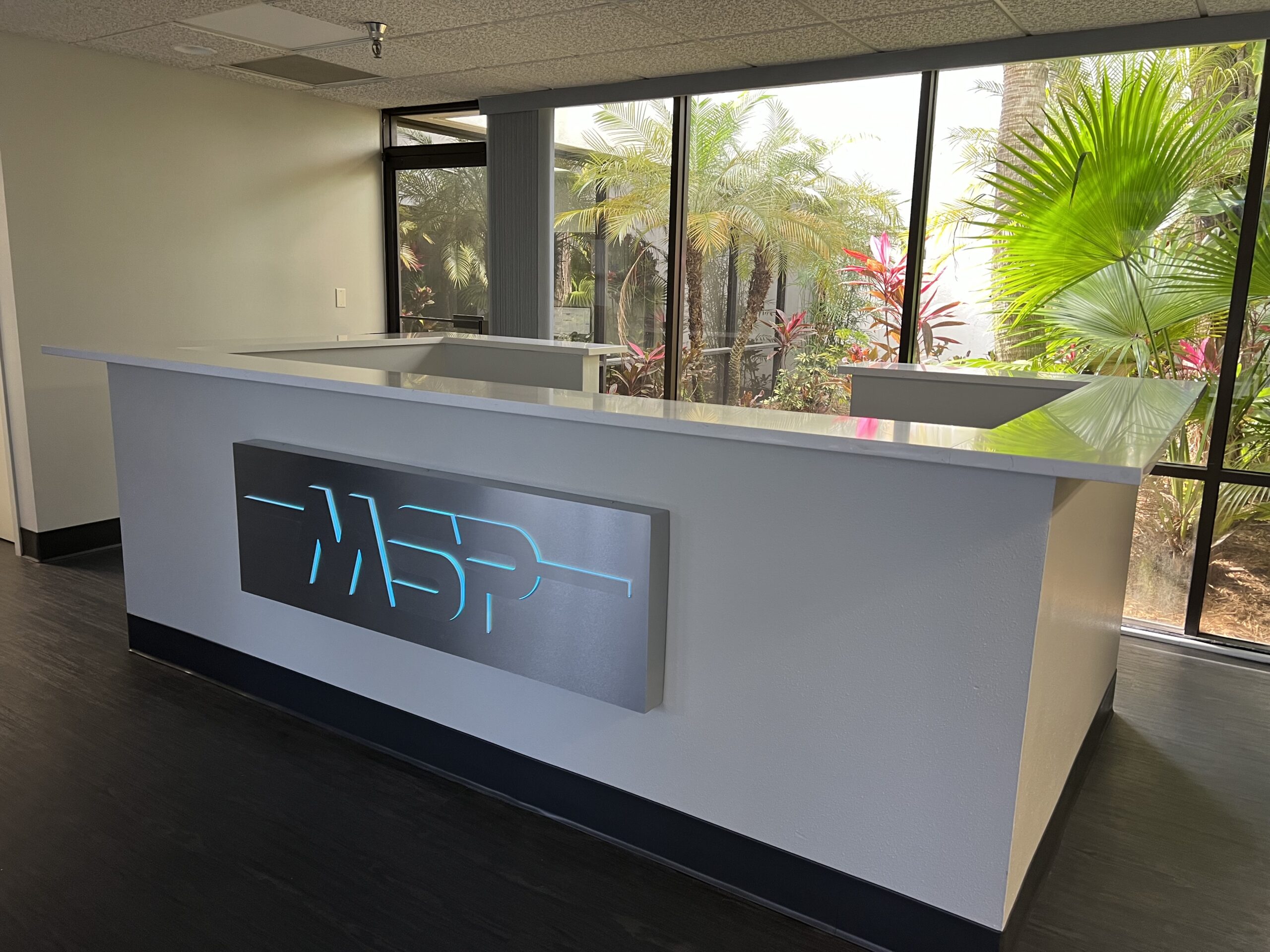 Welcome Guests with a Professional Front Desk Sign