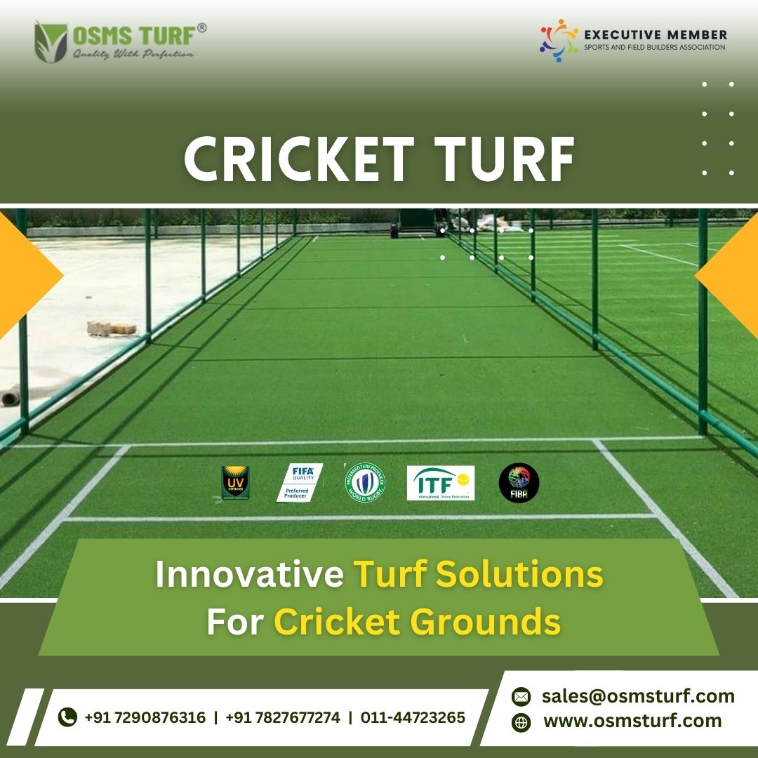 Enjoy smooth, durable cricket and badminton turf - OSMS TURF