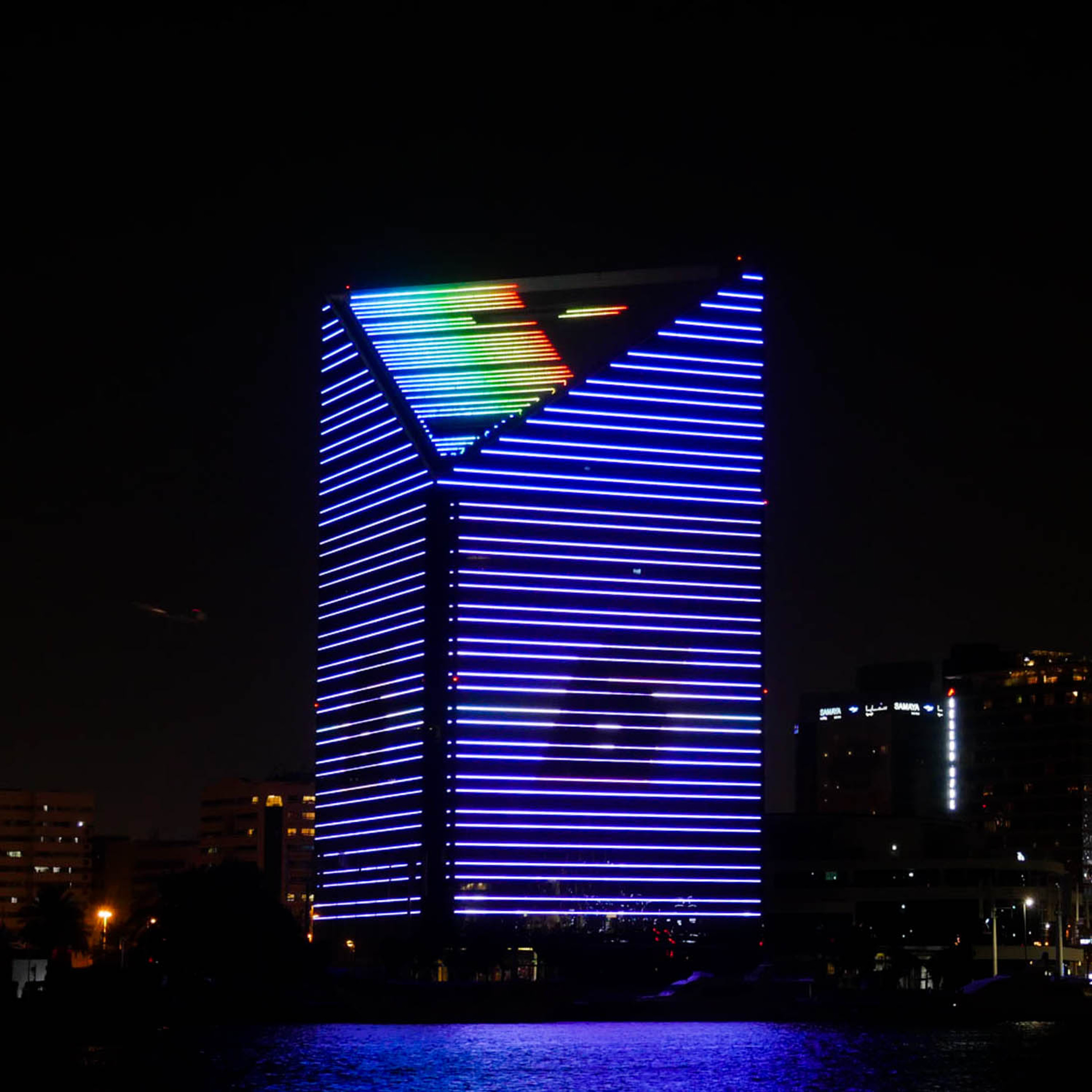 Best Facade Lighting Services in Dubai UAE & Saudi Arabia | Fractal Systems