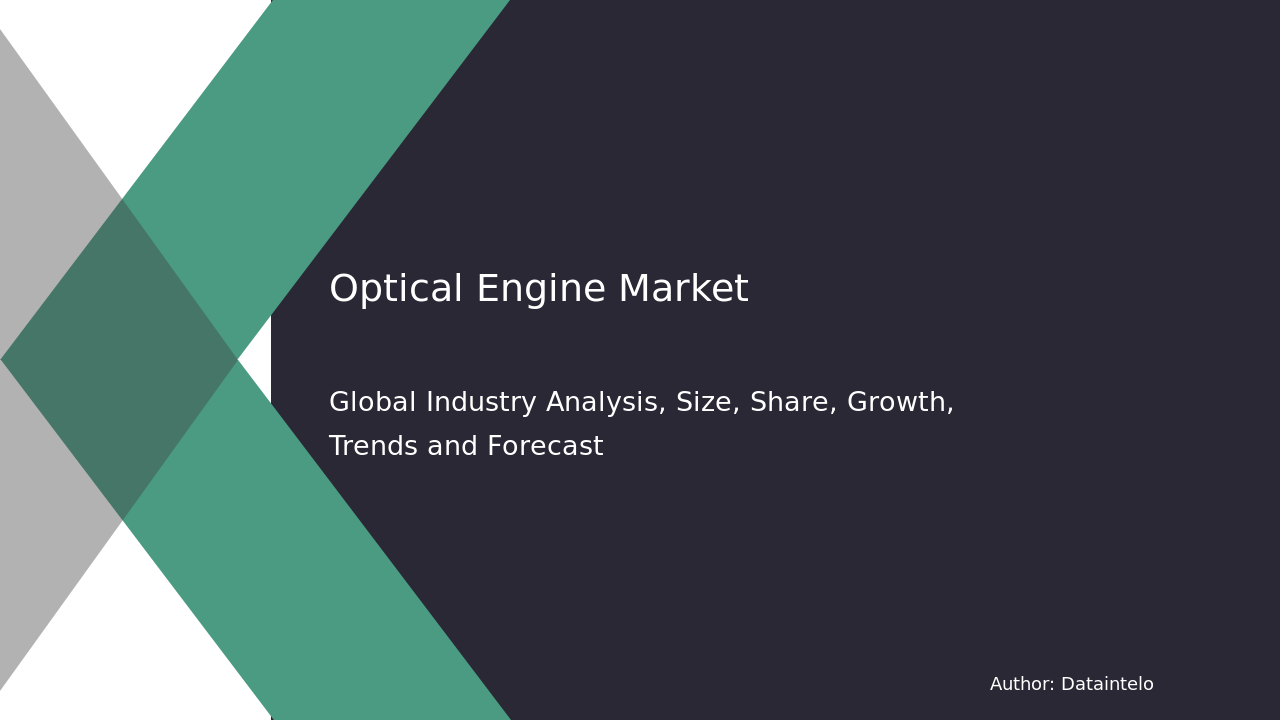 Optical Engine Market Research Report 2032