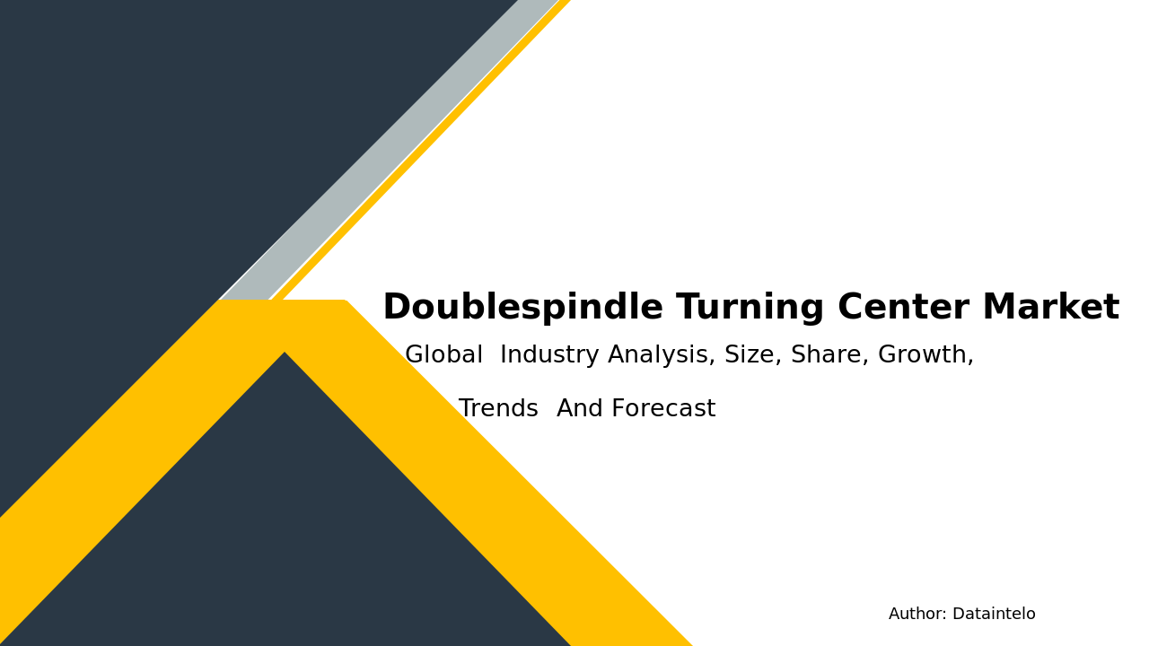 Double-spindle Turning Center Market Research Report 2032