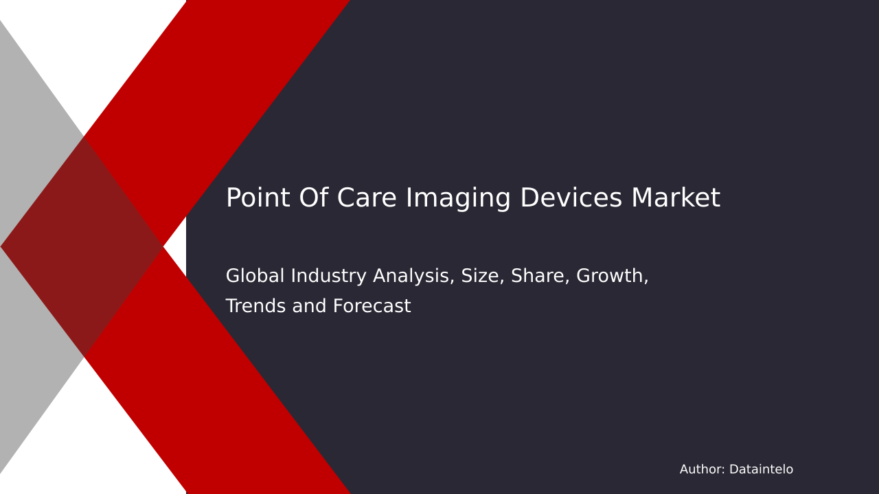 Request For Sample of Point Of Care Imaging Devices Market Research Report 2032