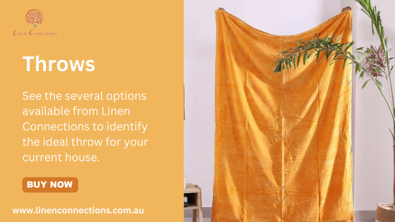 Elevate Your Living Space with LinenConnections — How to Choose the Right Throws for Your Home