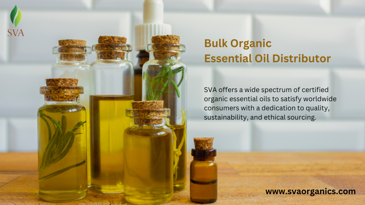 Svaorganics — Future Outlook for Bulk Organic Essential Oil...