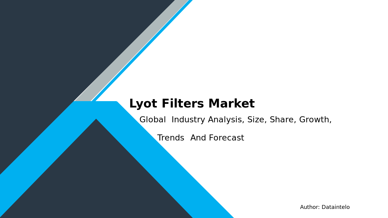 Lyot Filters Market Research Report 2032