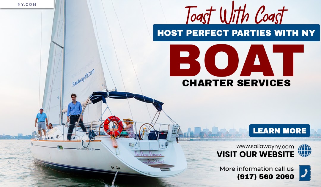 Sailaway NY: Toast With Coast – Host Perfect Parties with NY Boat Charter Services