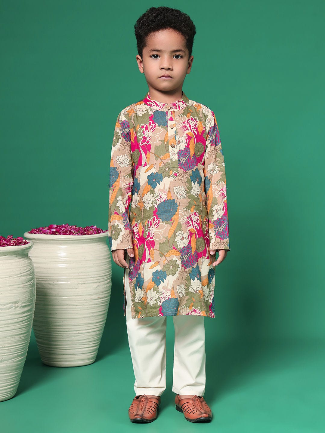 Celebrating Festivals in Style: Colorful Kurta Pajama Ideas for Boys