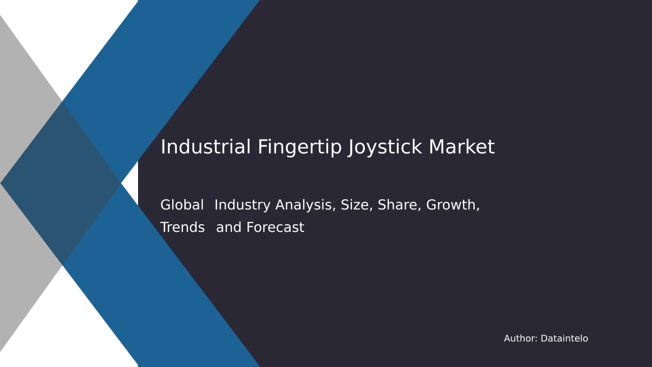 Request For Sample of Industrial Fingertip Joystick Market Research Report 2032