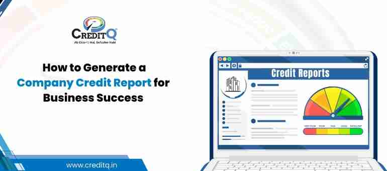 How to Generate a Company Credit Report