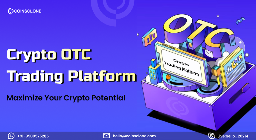 Crypto OTC Trading Platform Development - Simplify Large Crypto Trades