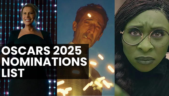 Oscars 2025 Nominations Full List : Emilia Perez Breaks Record