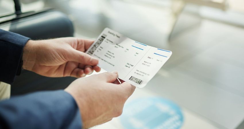 Air canada boarding pass