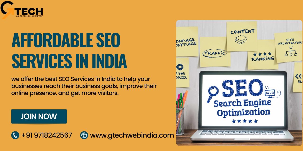Gtechwebindia — Boost Your Rankings with Affordable SEO in India