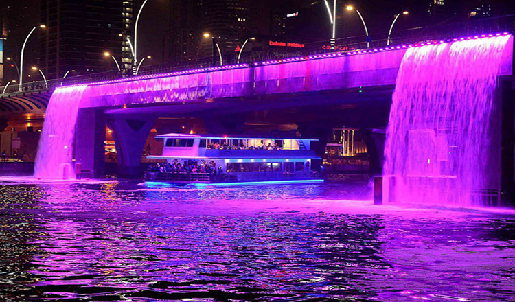 Luxury Dhow Canal Cruise Festival City for AED 75/ person only