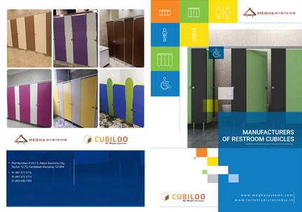 Toilet Cubicles | Bathroom Partition Supplier & Manufacturers in India | Cubiloo