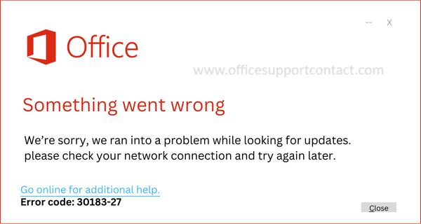 [FIX] Error Code 30183-27 When Installing Office 365/2021/2019