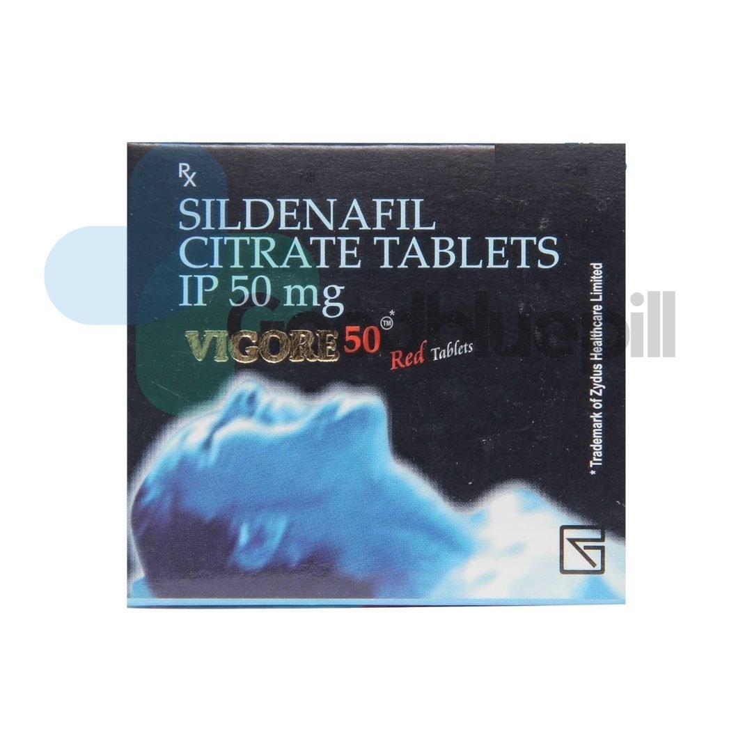 Vigore 50 mg tablets for ED, Buy online at best prices