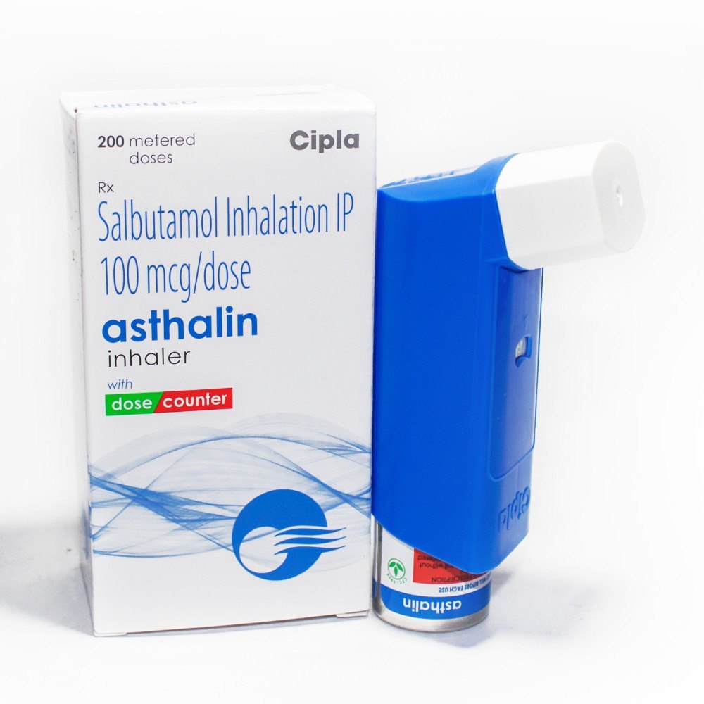 Asthalin Inhaler 100 Mcg with Salbutamol - Goodrxmedicins