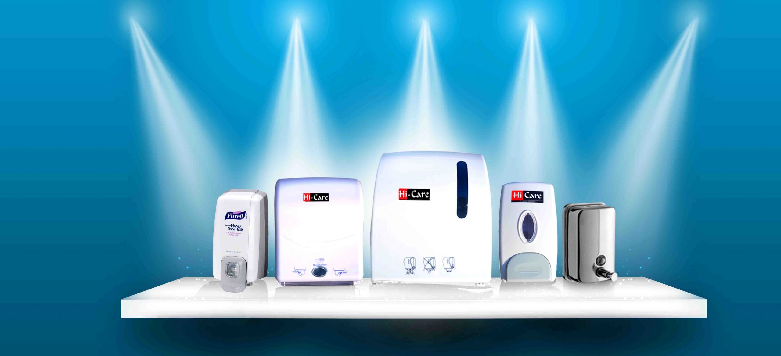 Get in touch with touch-free hand sanitizer dispensers | Hicare