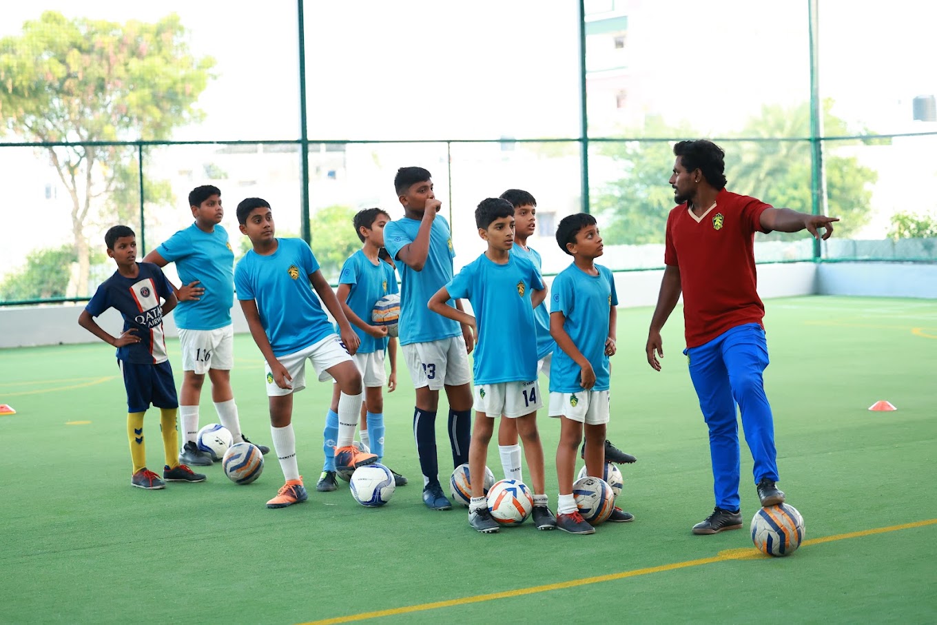 Corporate football tournament venues in Bangalore | Blue Caps
