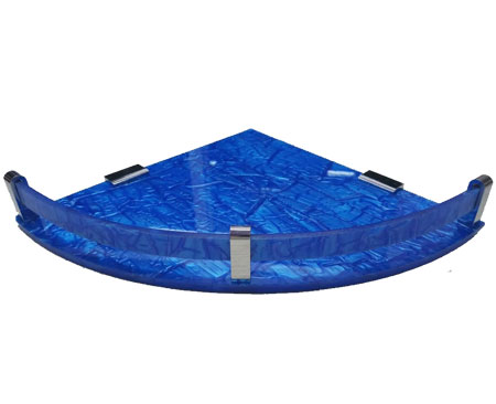 Acrylic Corner Shelf | Acrylic Bathroom Corner Shelf Manufacturers in Rajkot