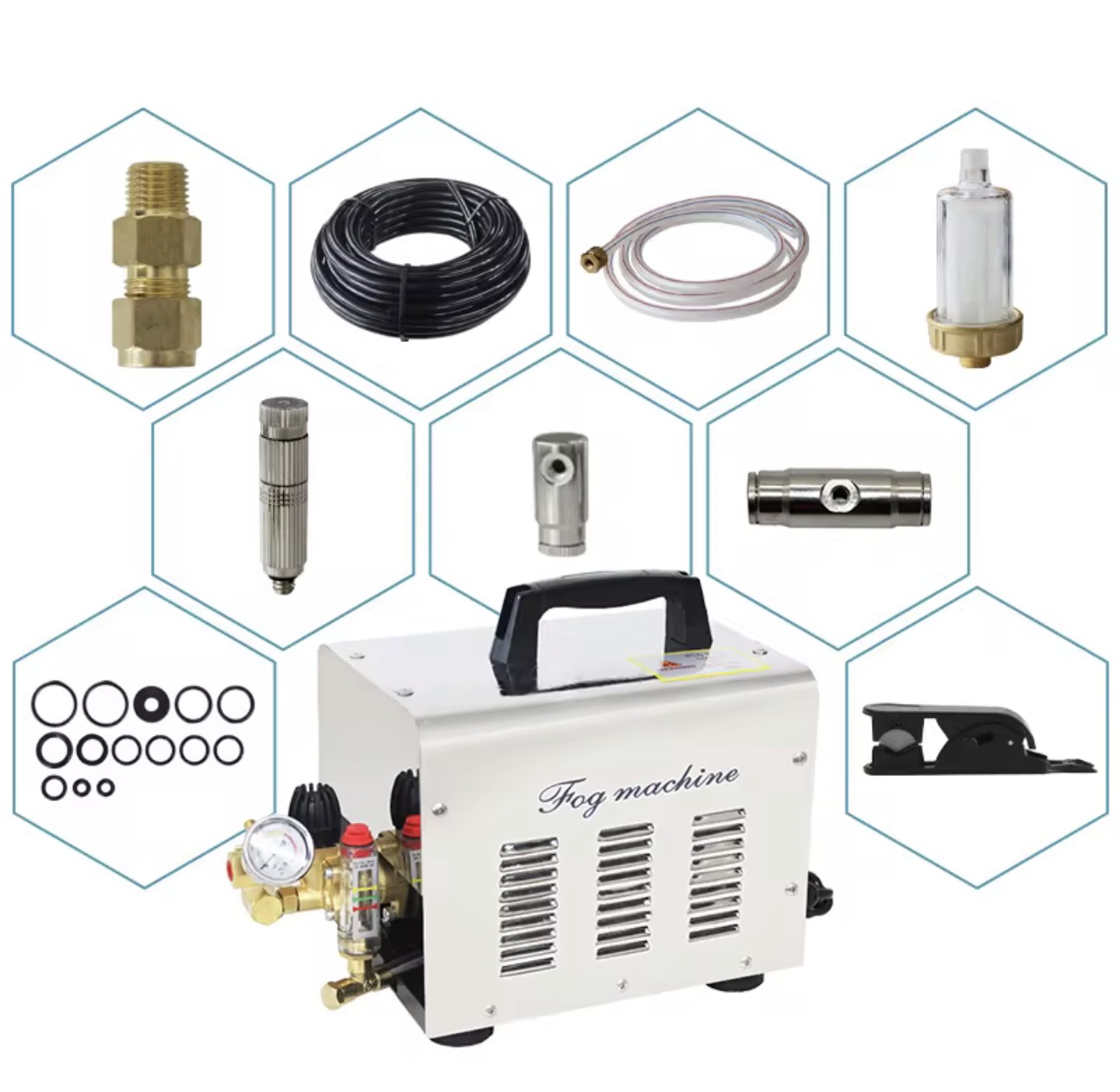 Best Overhead Cooling Misting Systems RM-150 RM-300 USA