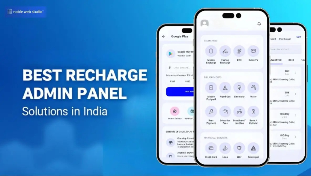 Best Mobile Recharge Admin Panel Solutions in India 2025 | Recharge Software, DTH, BBPS Services