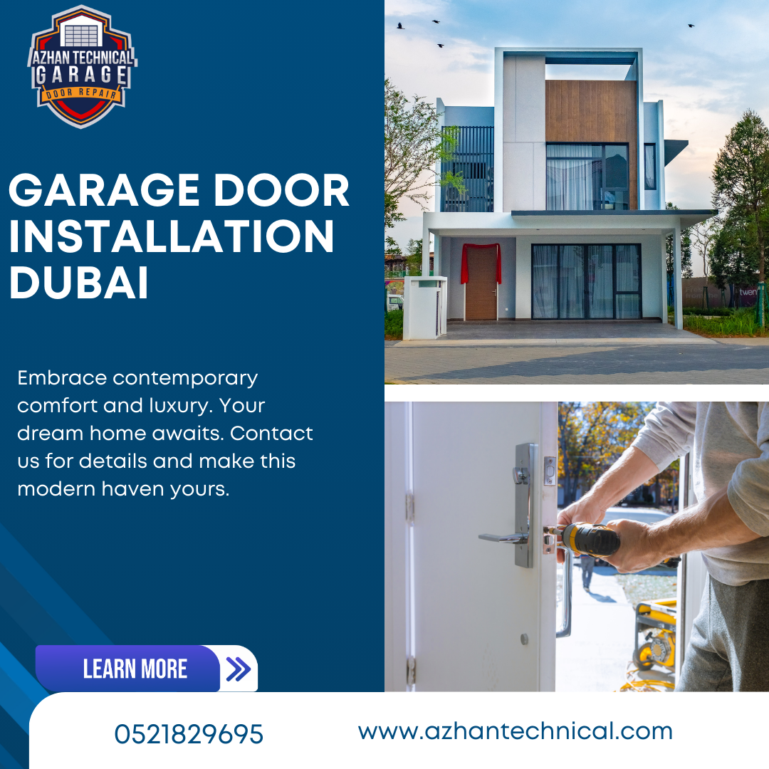 Garage Door Installation Dubai: Get a Great Garage Door!