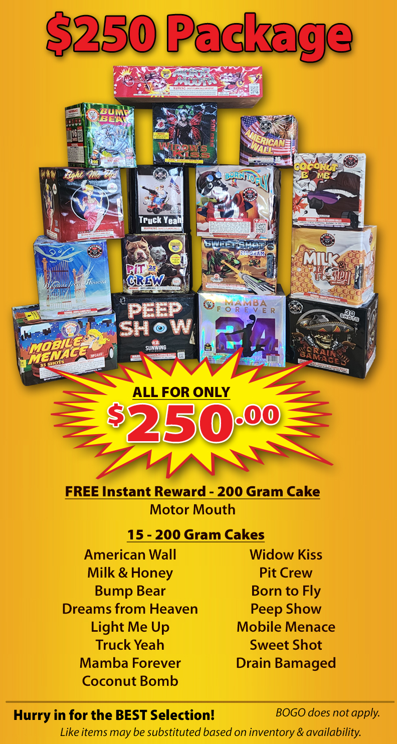 Fireworks Nation Package Deals - Best Fireworks Package Deals