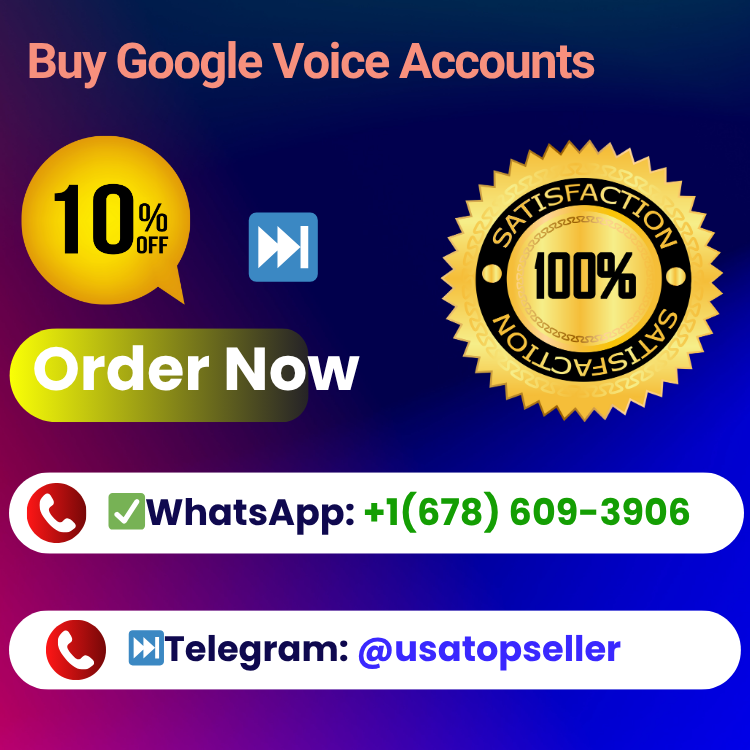 Buy Google Voice Accounts