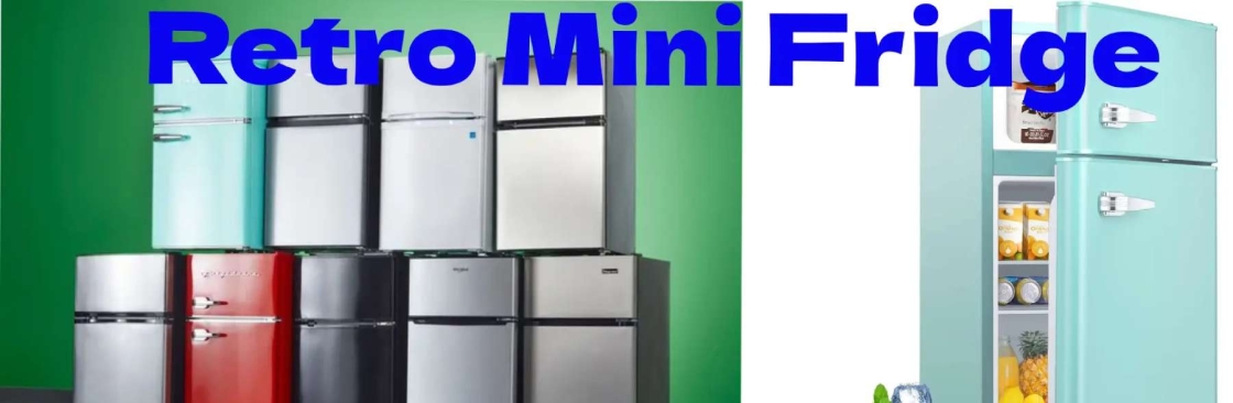 Retro Mini Fridge Cover Image