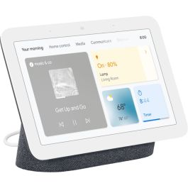 Google Nest Hub 2nd Gen Smart Display, Google Assistant Built-In, 7" WSVGA Touchscreen, Wi-Fi & BT Wireless Connectivity, Control Smart Home Devices, 1.7" Full-Range Speaker