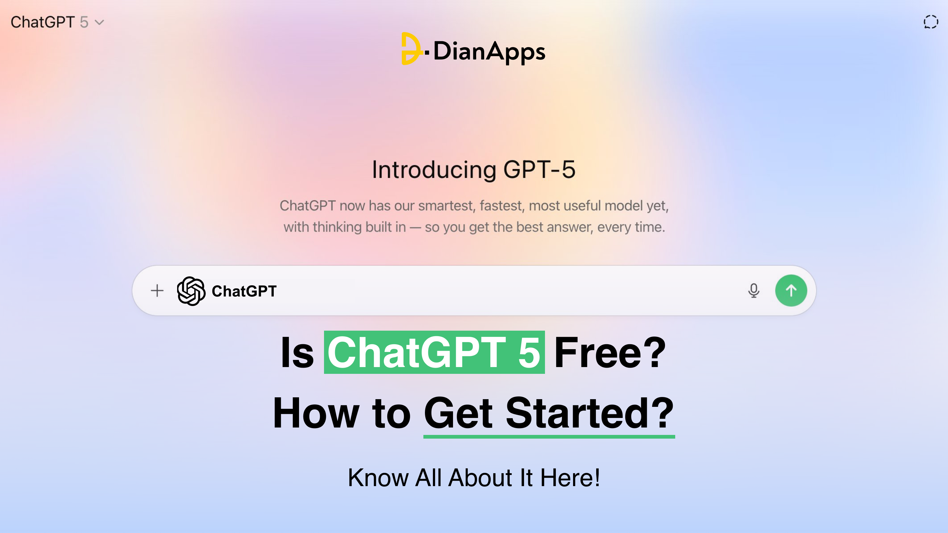 ChatGPT-5 is Here: The Most Advanced AI ( Complete Breakdown)