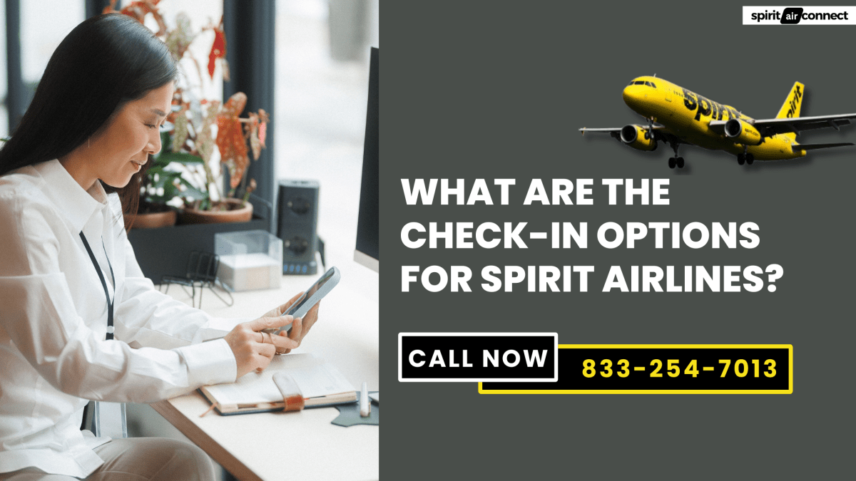 What Are the Check-In Options for Spirit Airlines? – Spirit Air Connect