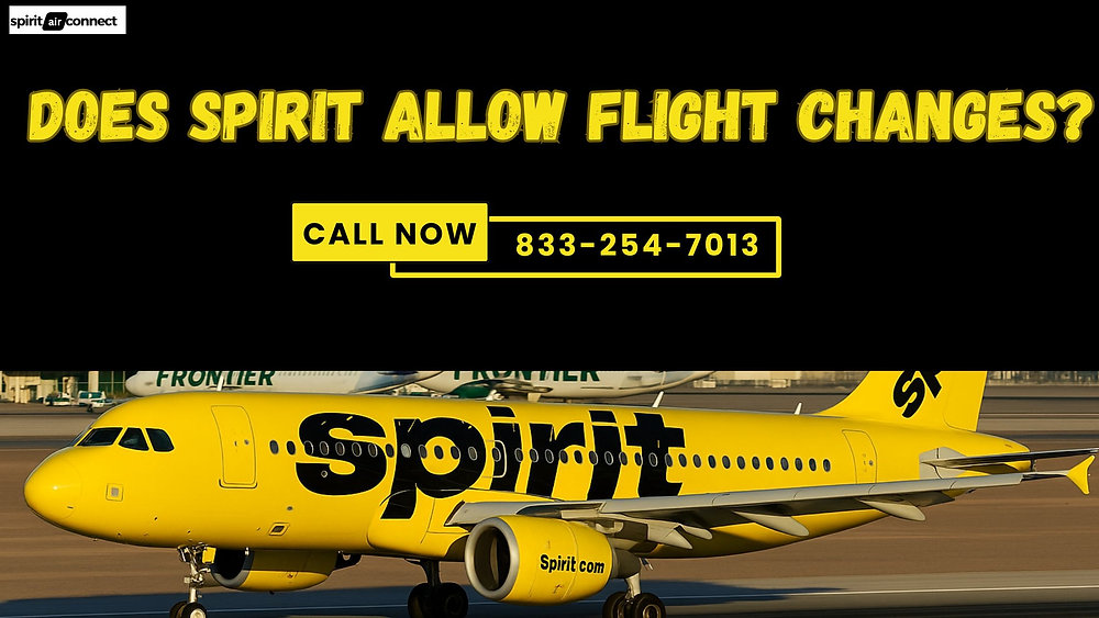 Does Spirit Allow Flight Changes?