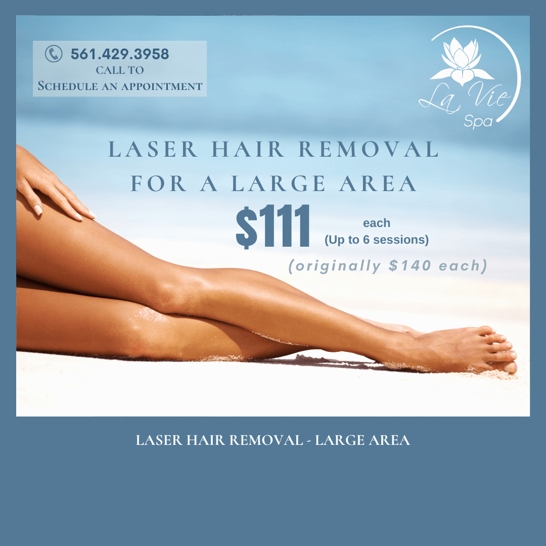 Laser Hair Removal Palm Beach Gardens | La Vie Spa