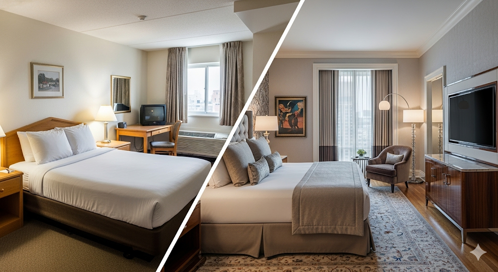 Difference Between 3-Star and 5-Star Hotels Explained